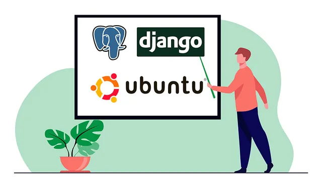 Using PostgreSQL with Django on Ubuntu 21.04 Server