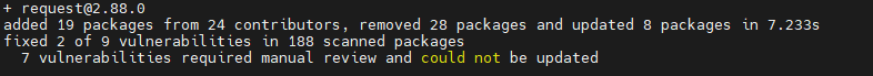 audit update