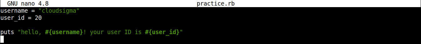 Strings in Ruby 7