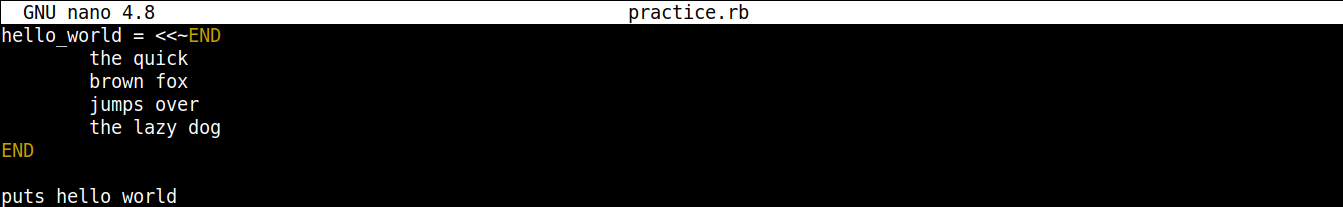 Strings in Ruby 13