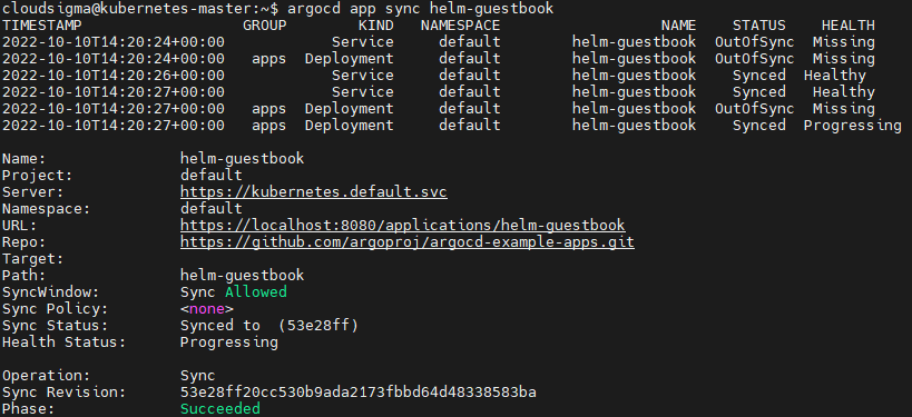 Deploying Applications on Kubernetes Using Argo CD and GitOps App Sync