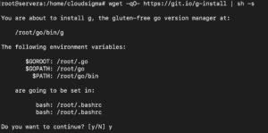 Import Packages in Go install go