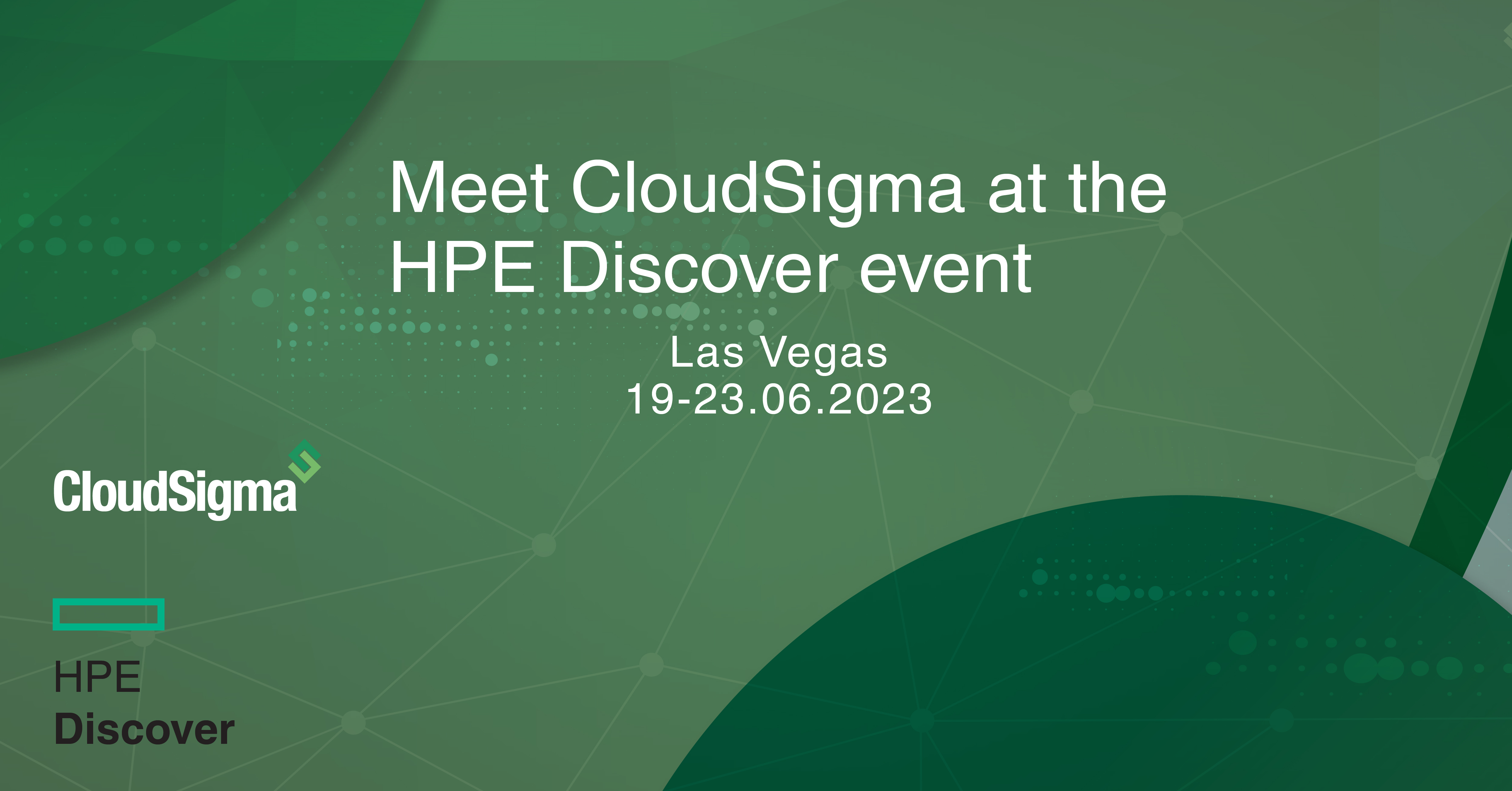 CloudSigma presentará su solución de nube como servicio y su federación global de nubes soberanas en el país en el evento HPE Discover