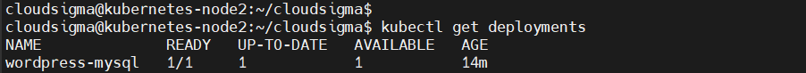 check deployments