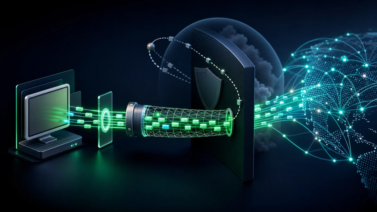 Enrutamiento de tráfico web sin una VPN usando un túnel SOCKS