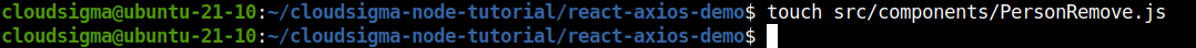 Axios React code screenshot 6
