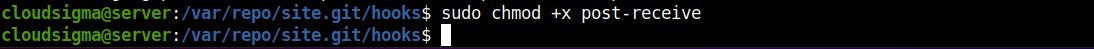 Deployment with Git code screenshot 7