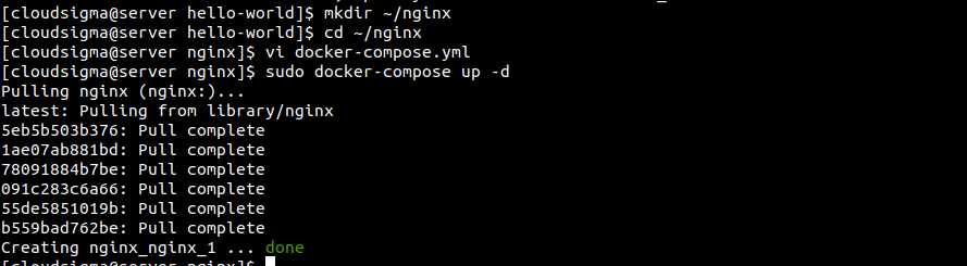 Docker Compose on CentOS 1