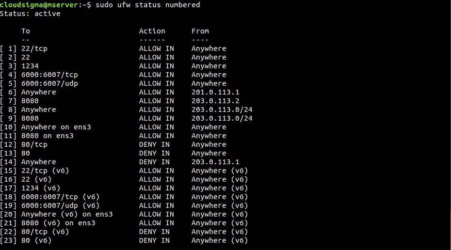  firewall with UFW on Ubuntu 18.04. 3