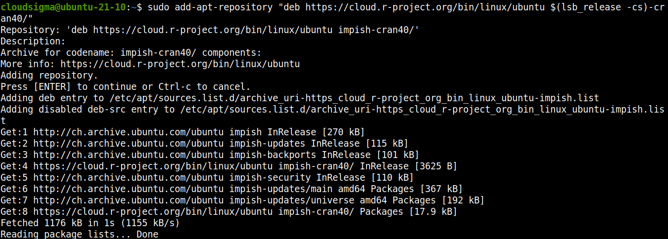 R on Ubuntu screenshot 6