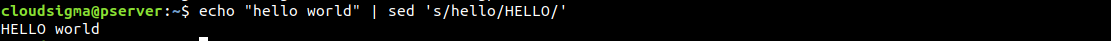 Manipulate Text with Sed 5