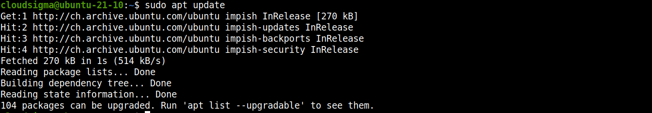R on Ubuntu screenshot 1