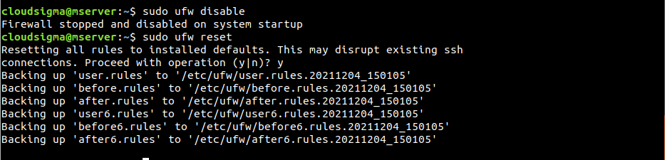  firewall with UFW on Ubuntu 18.04. 1