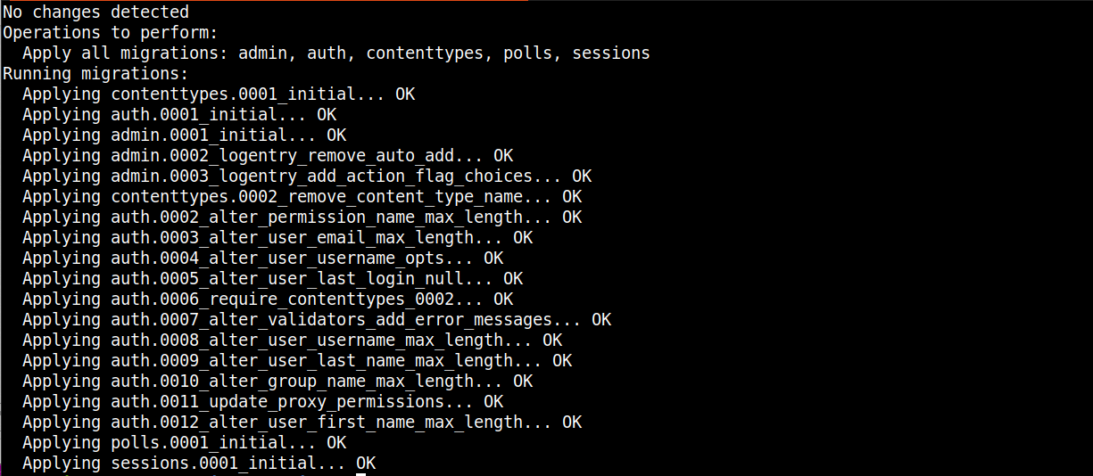 Building a Django and Gunicorn Application with Docker on Ubuntu 4