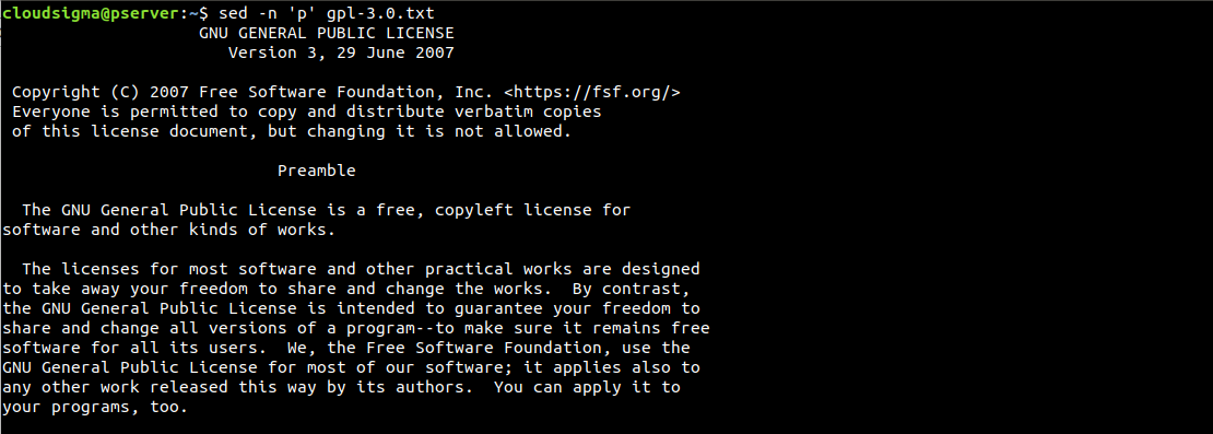 Manipulate Text with Sed 3