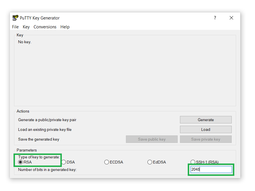 Generating SSH Key Pairs with PuTTY 3