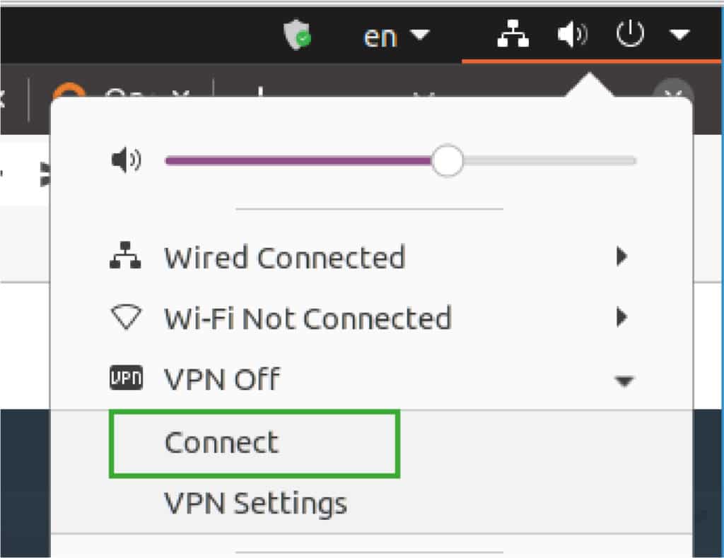 8-VPN Connection on ubuntu2 OpenVPN