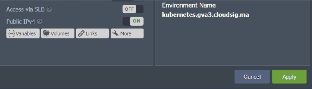 9.1-Public IP for Access in Jelastic PaaS