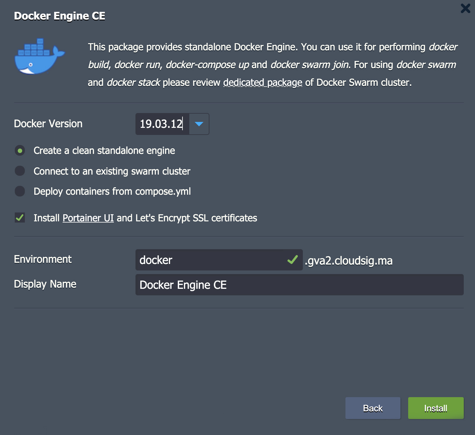 Docker Engine CE