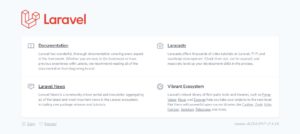 laravel screenshot