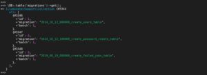 comman output