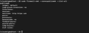list public web zone