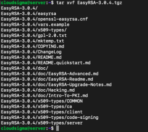  OpenVPN EasyRSA software