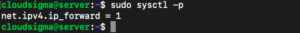 sysctl -p