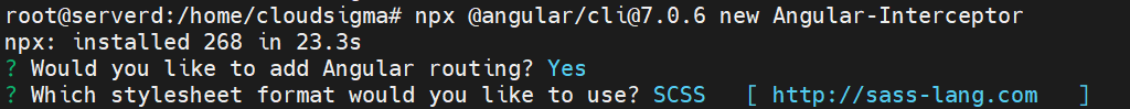 ang cli Angular Interceptors