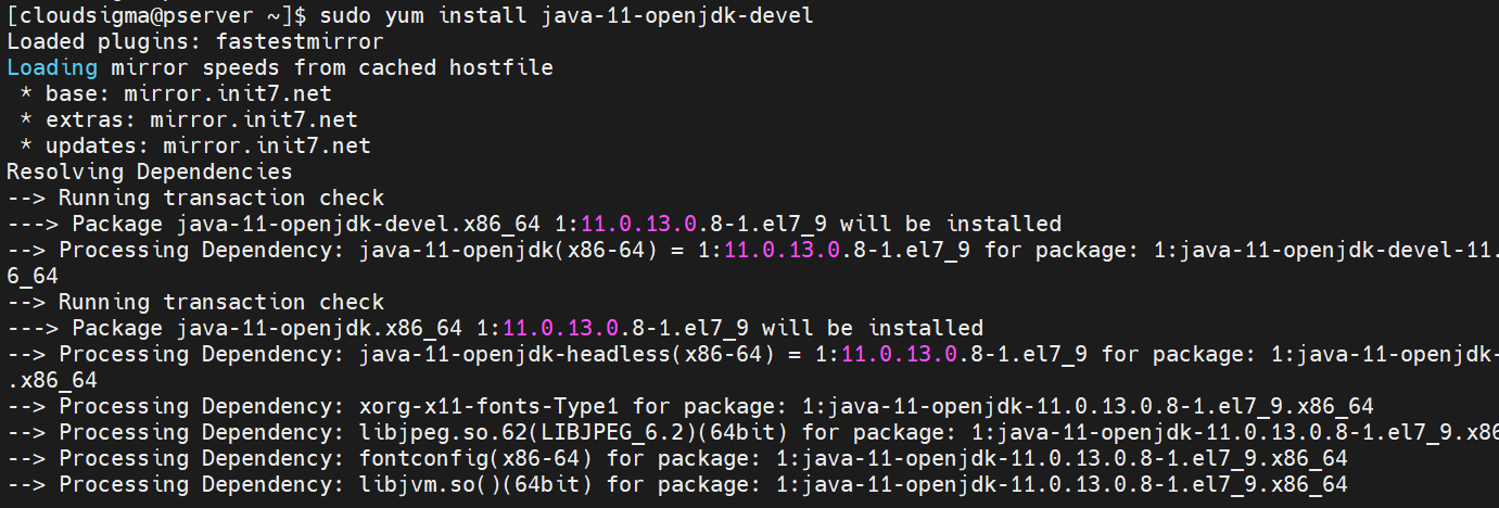 Centos Openjdk 11 Install