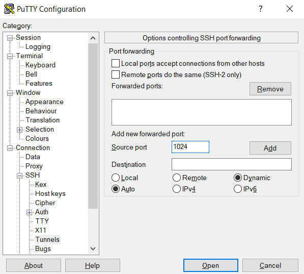Routing putty screen2