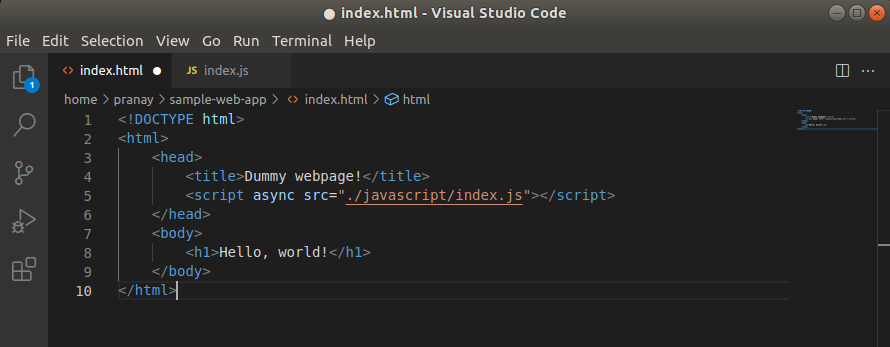VS 1