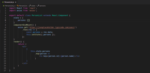 Using HTTP client Axios in a React Application: A Tutorial • CloudSigma