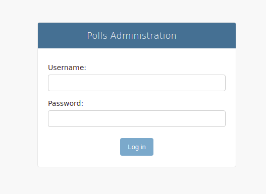 polls administration