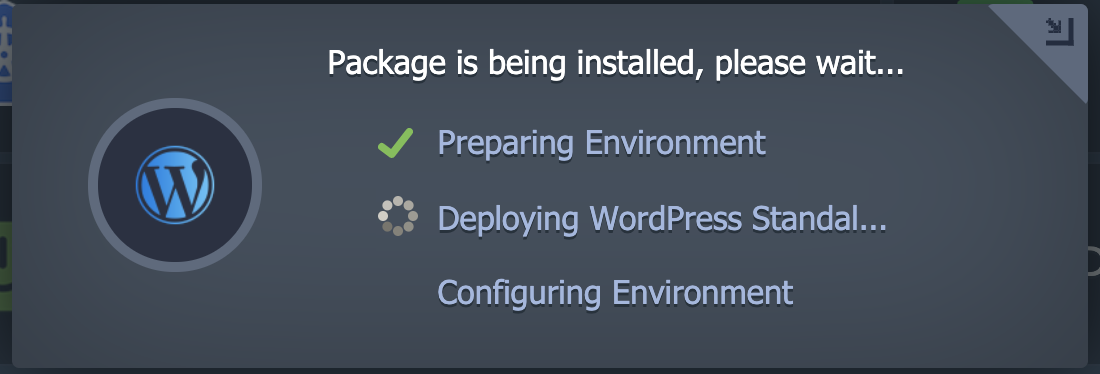 package installed