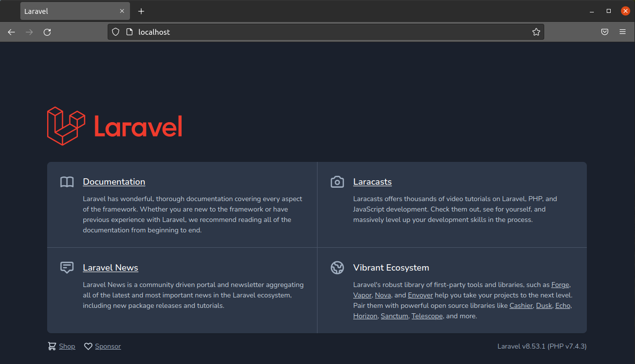 Installing Laravel image 3