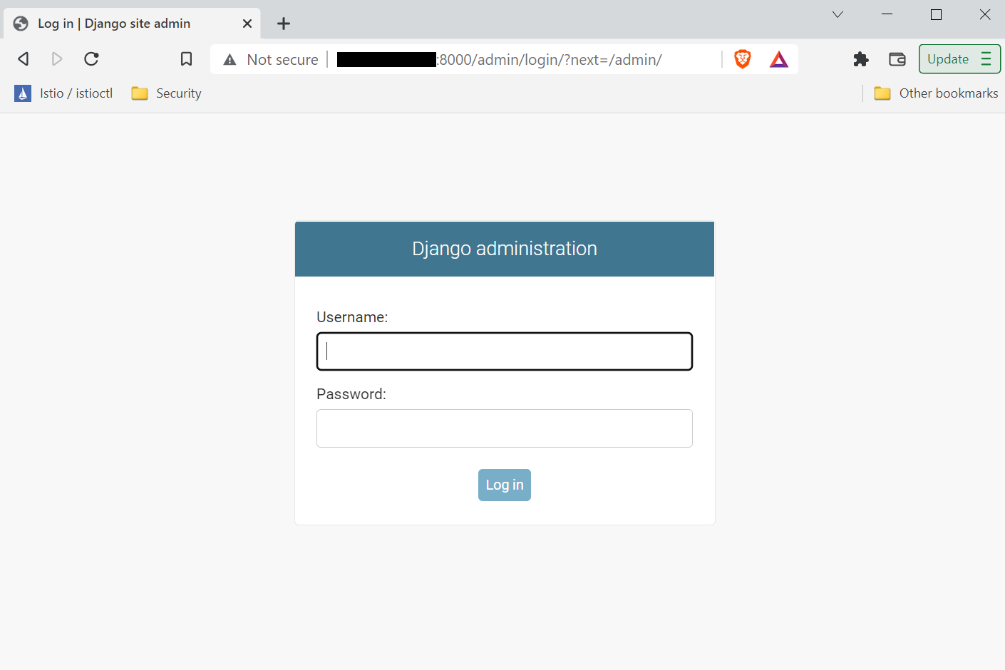 Enabling and Connecting the Django Admin Interface Admin Page