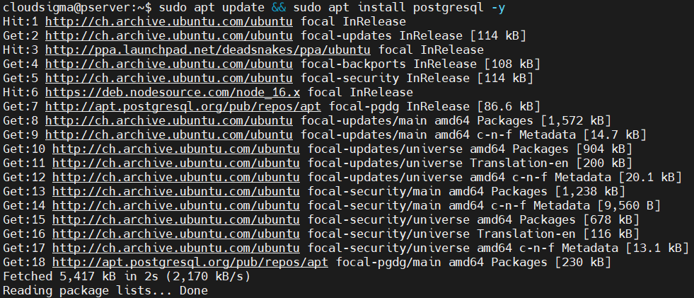 apt_and_postgresql_update Ruby on Rails with PostgreSQL