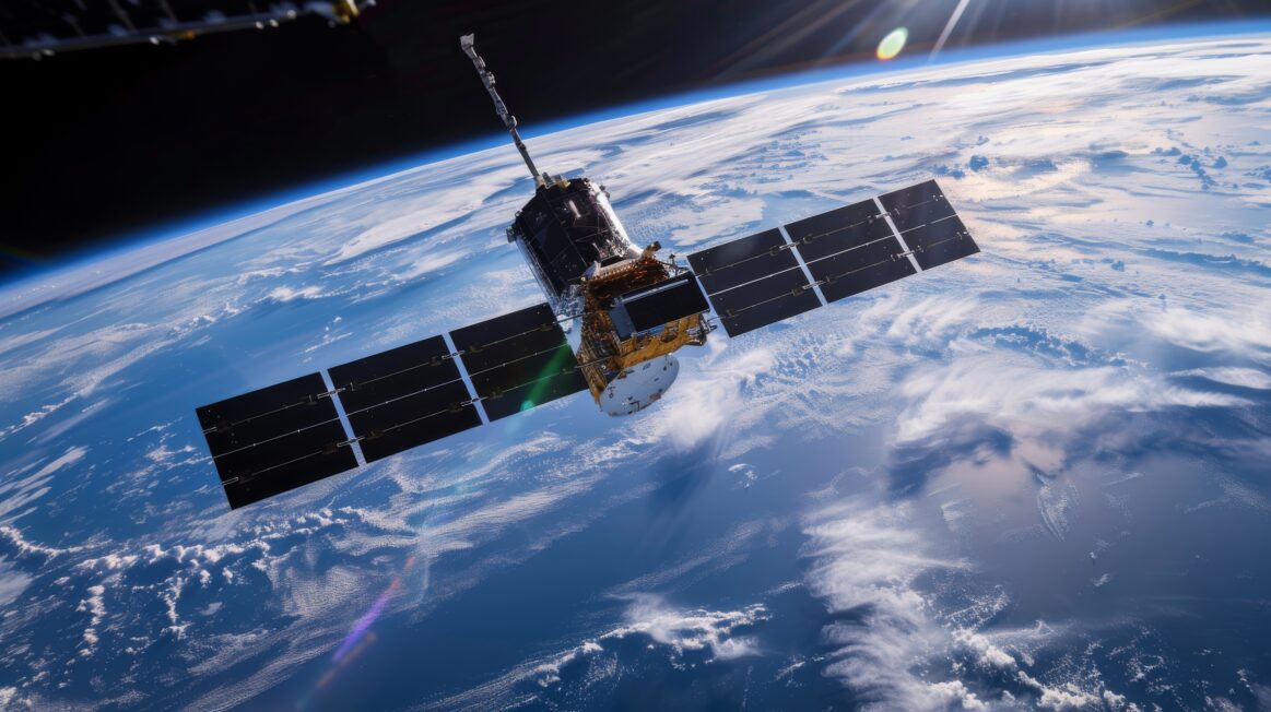 Earth From Heavens Manmade Orbiter Against Planets Vastness Generative Ai 1163x652