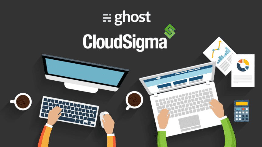 setting up a blog using ghost featured image