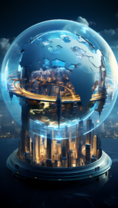 View Futuristic High Tech Earth 171x300